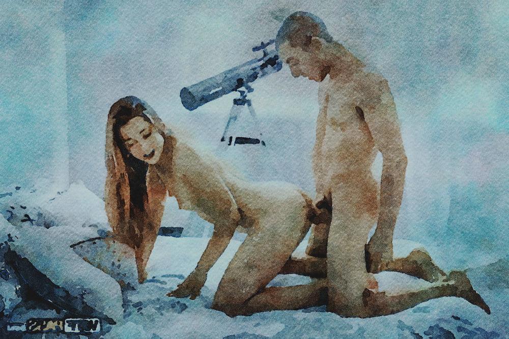 25P Erotic Digital Watercolor 46