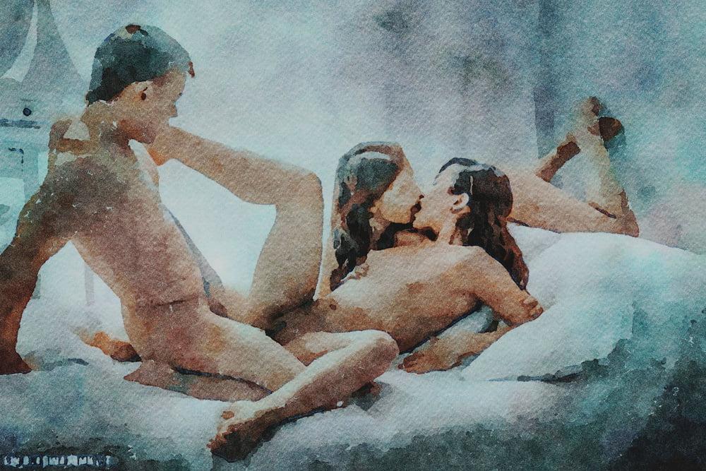 25P Erotic Digital Watercolor 46
