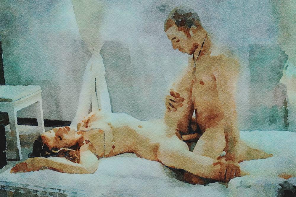 25P Erotic Digital Watercolor 46