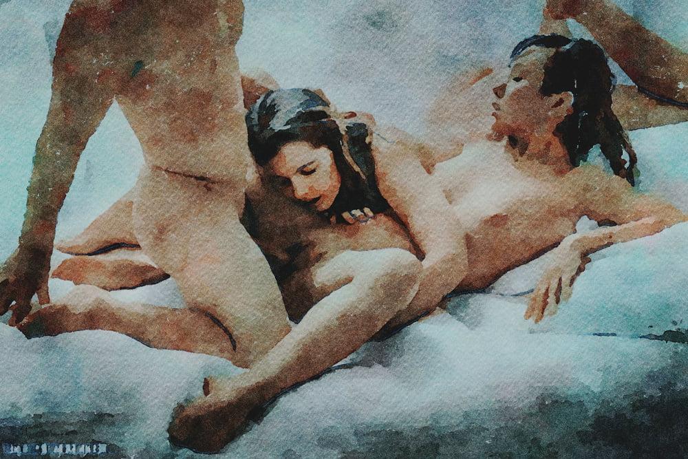 25P Erotic Digital Watercolor 46