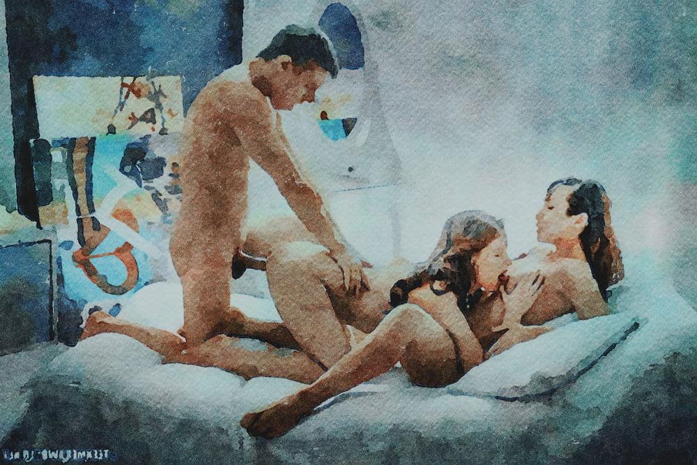 25P Erotic Digital Watercolor 46