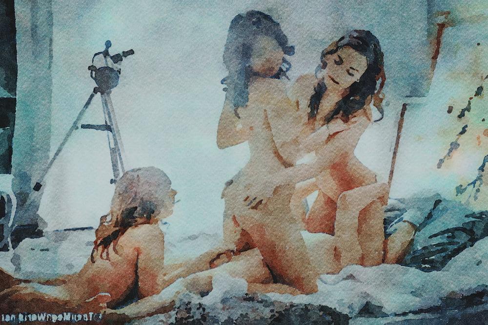 25P Erotische digitale Aquarell 45