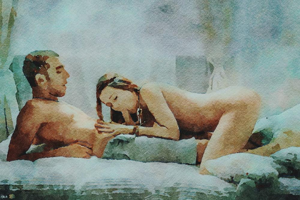 25P Erotische digitale Aquarell 45