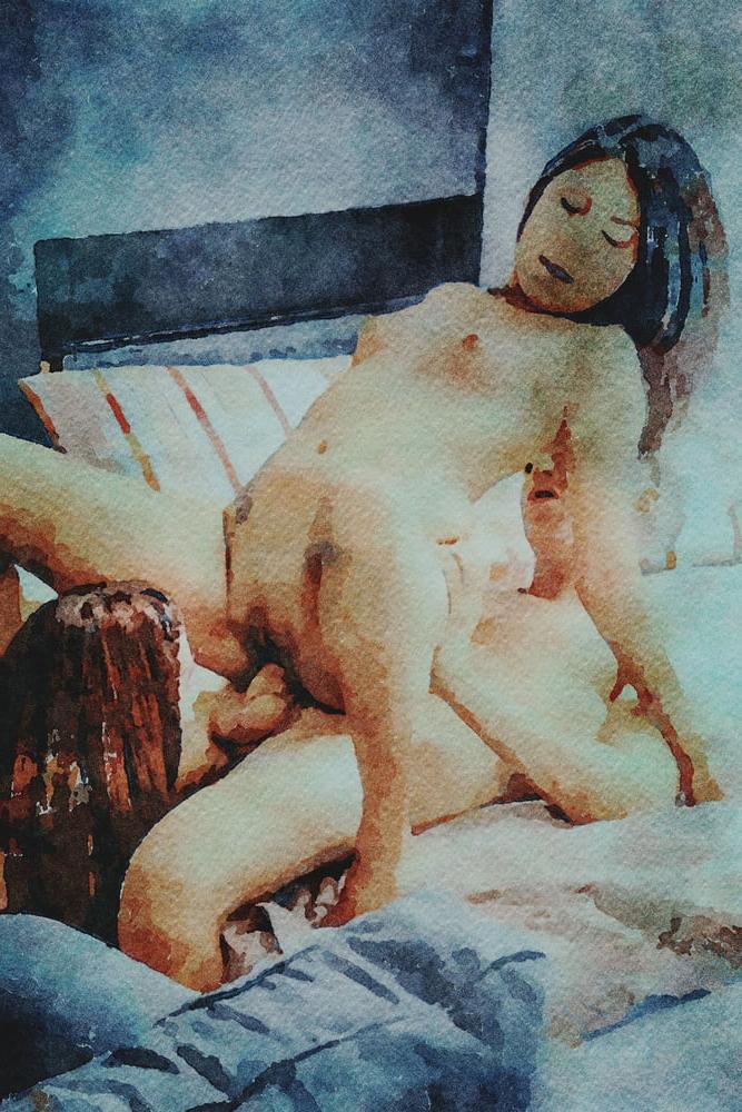 25P Erotic Digital Watercolor 53