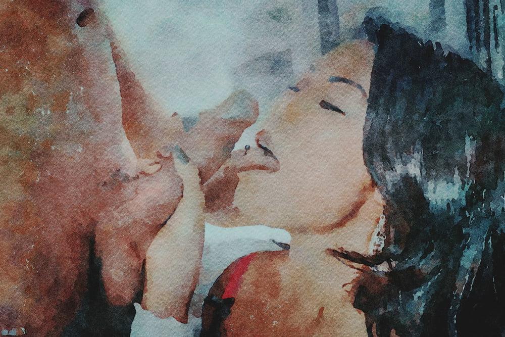 25P Erotic Digital Watercolor 53