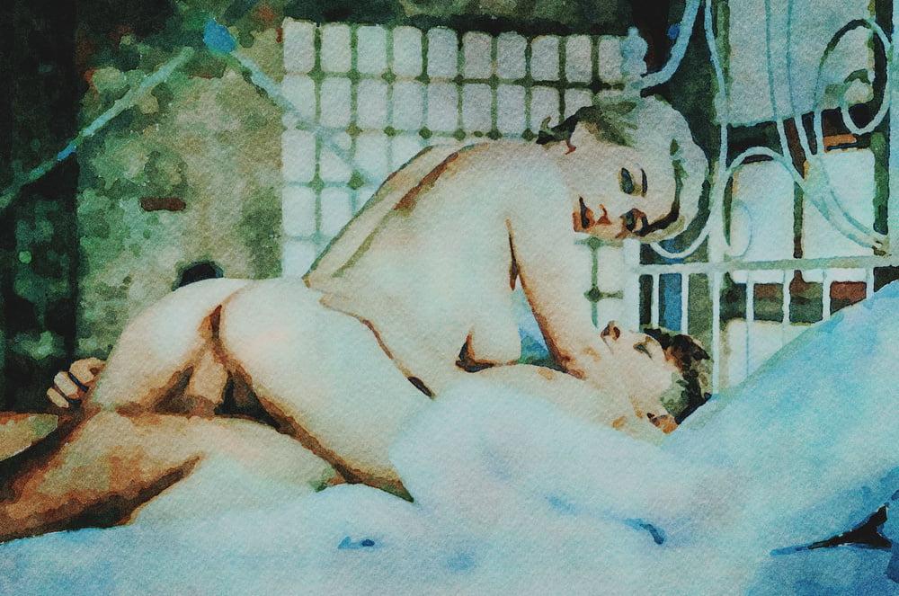 25P Erotic Digital Watercolor 43