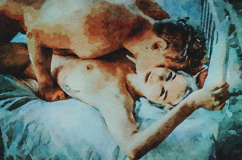 25P Erotic Digital Watercolor 43
