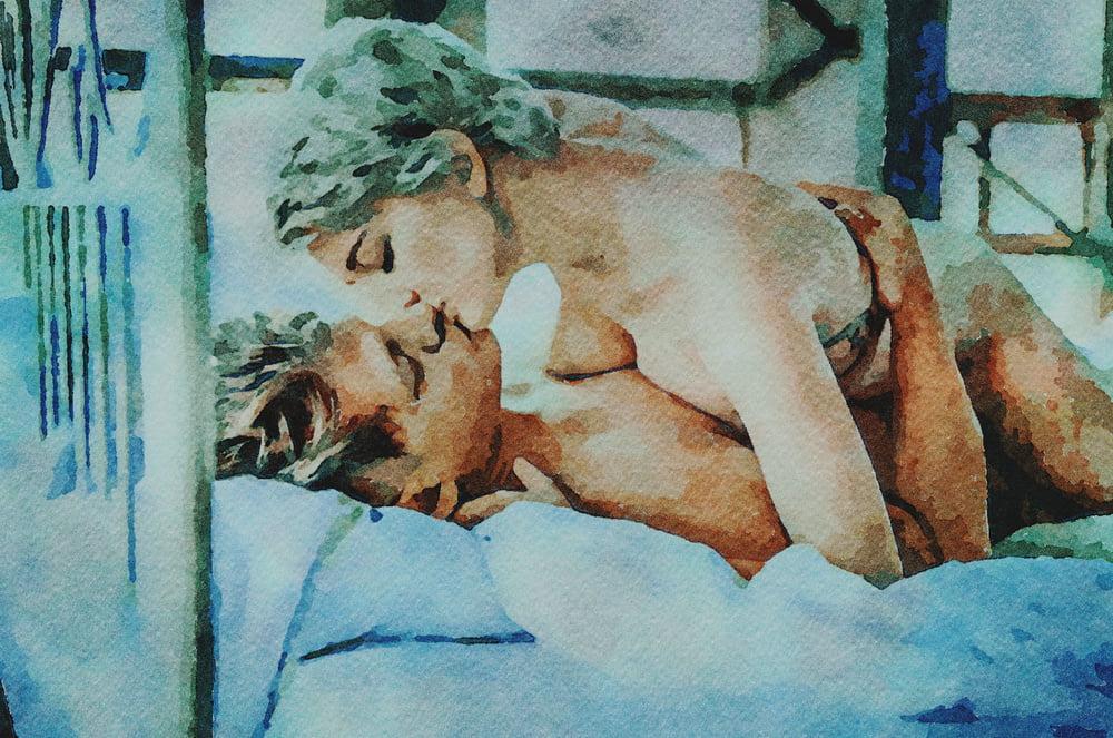 25P Erotic Digital Watercolor 43