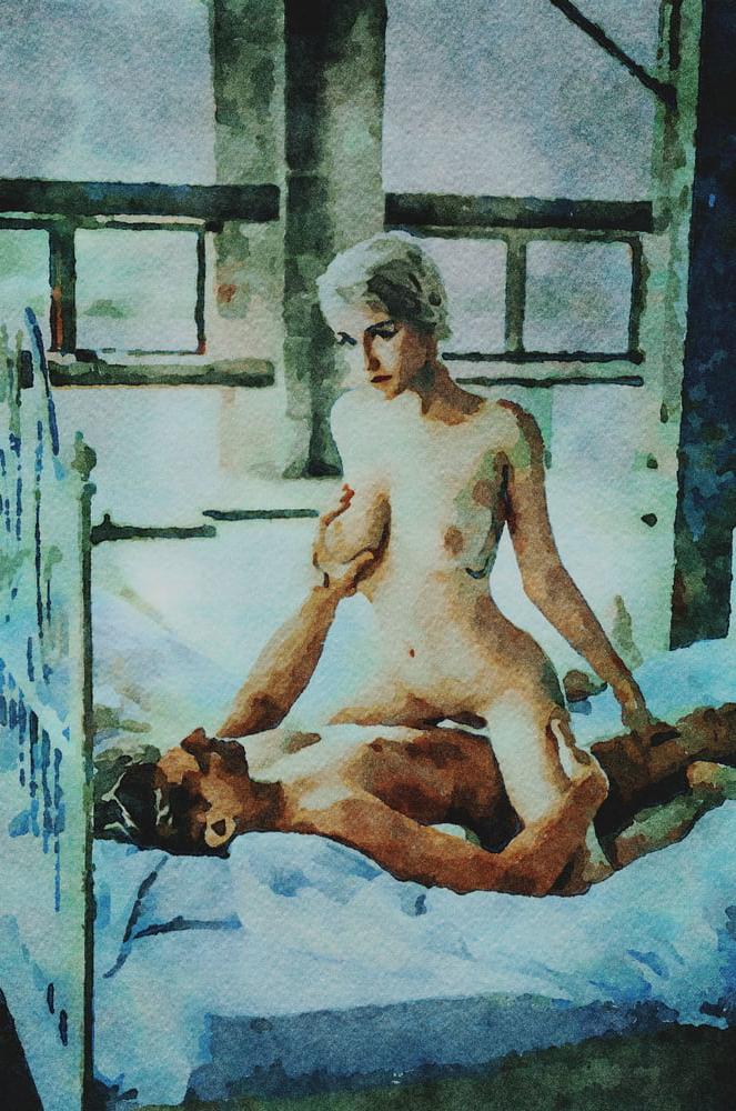 25P Erotic Digital Watercolor 43