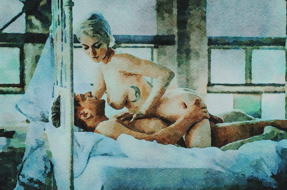 25P Erotic Digital Watercolor 43