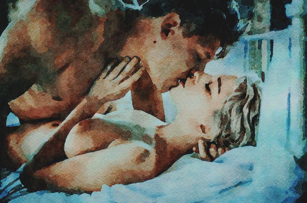 25P Erotic Digital Watercolor 43