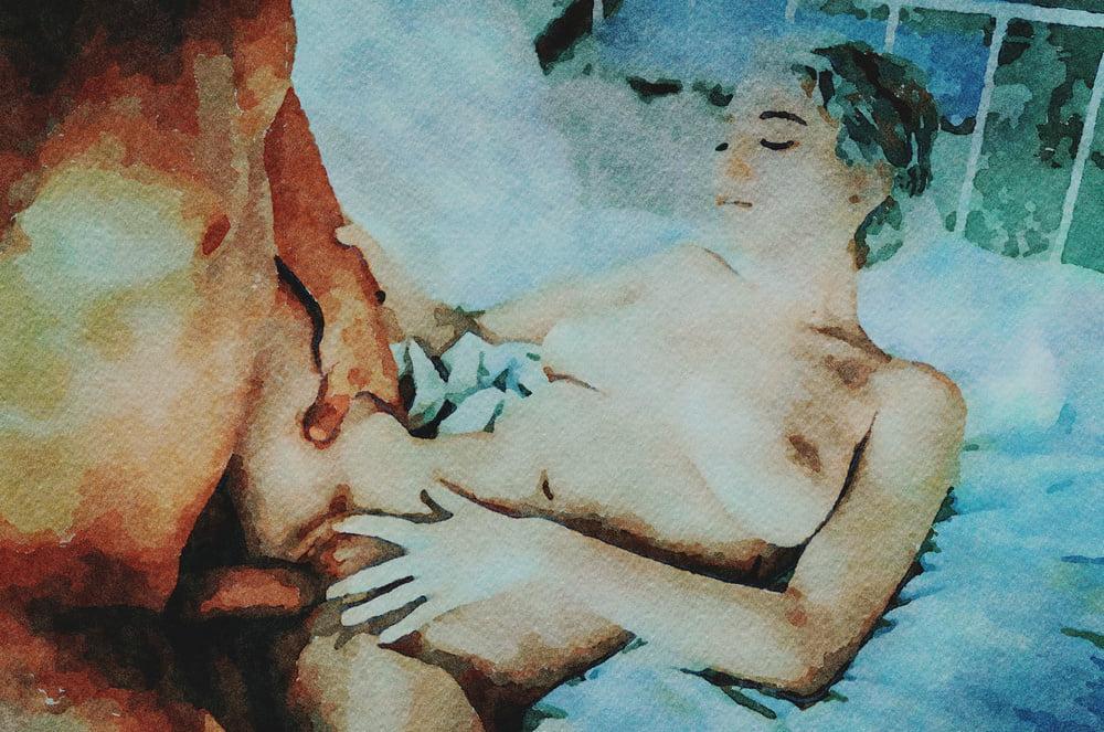 25P Erotic Digital Watercolor 43