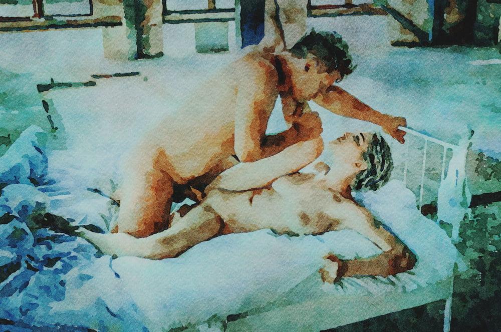 25P Erotic Digital Watercolor 43