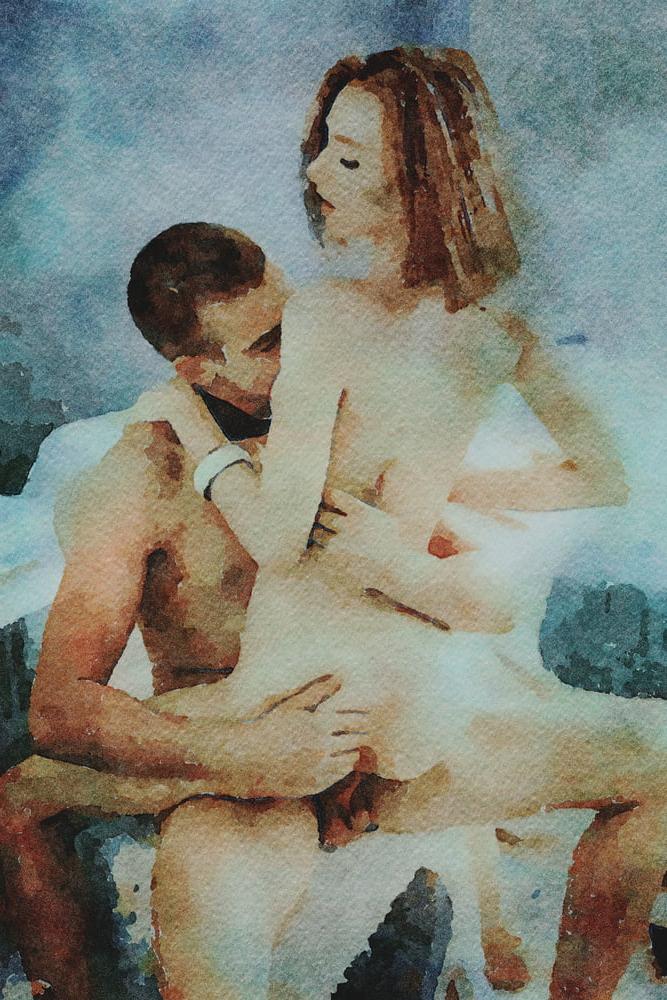 25P Erotic Digital Watercolor 52