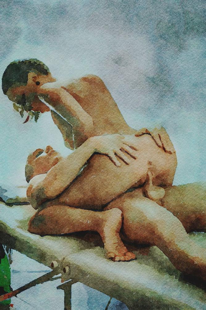 25P Erotic Digital Watercolor 49