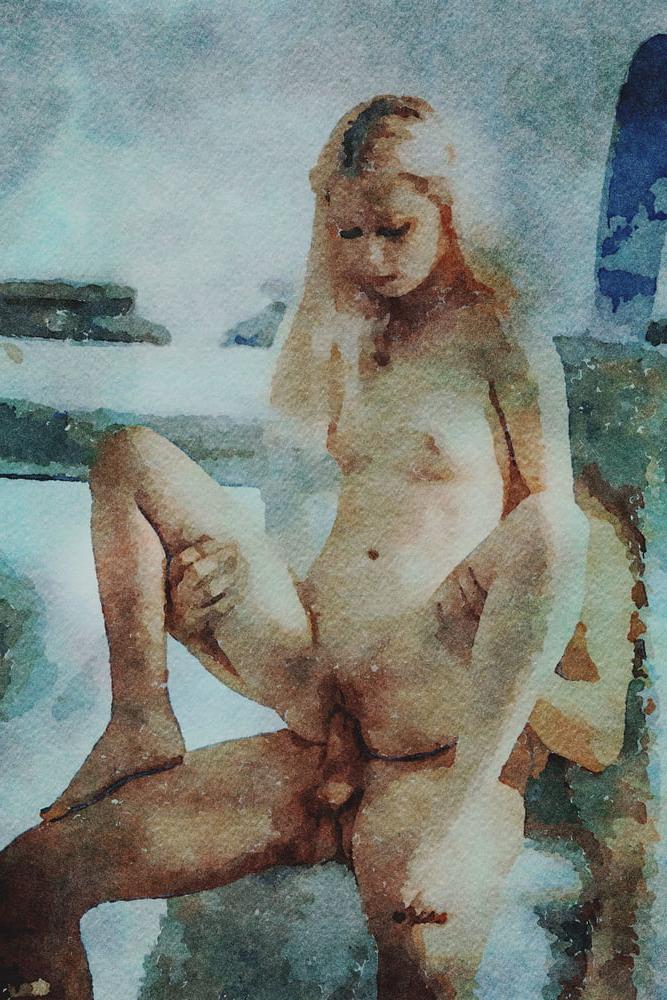 25P Erotic Digital Watercolor 49