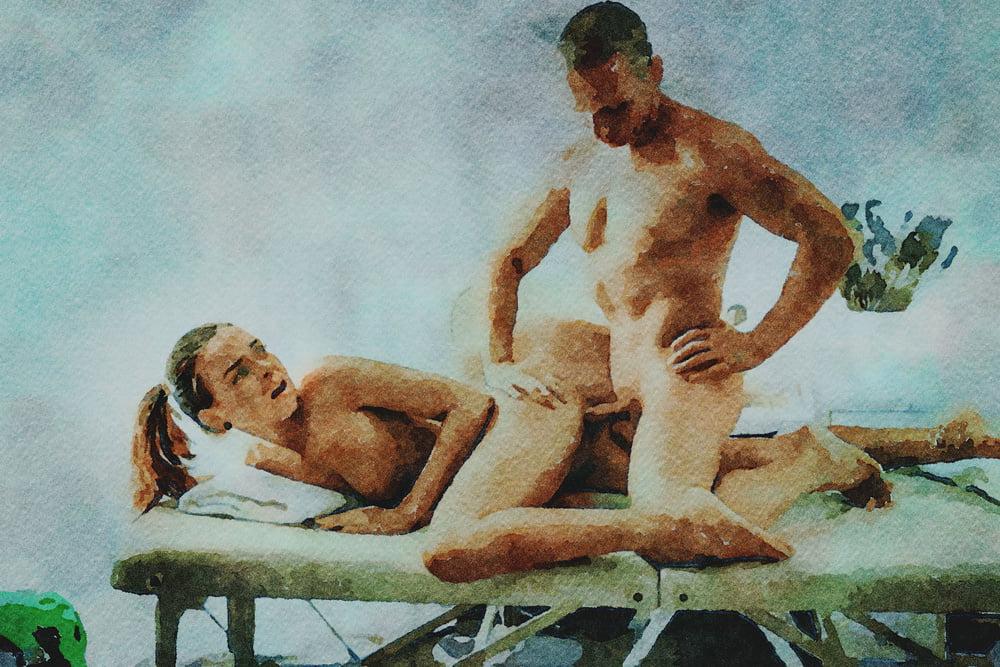 25P Erotic Digital Watercolor 49