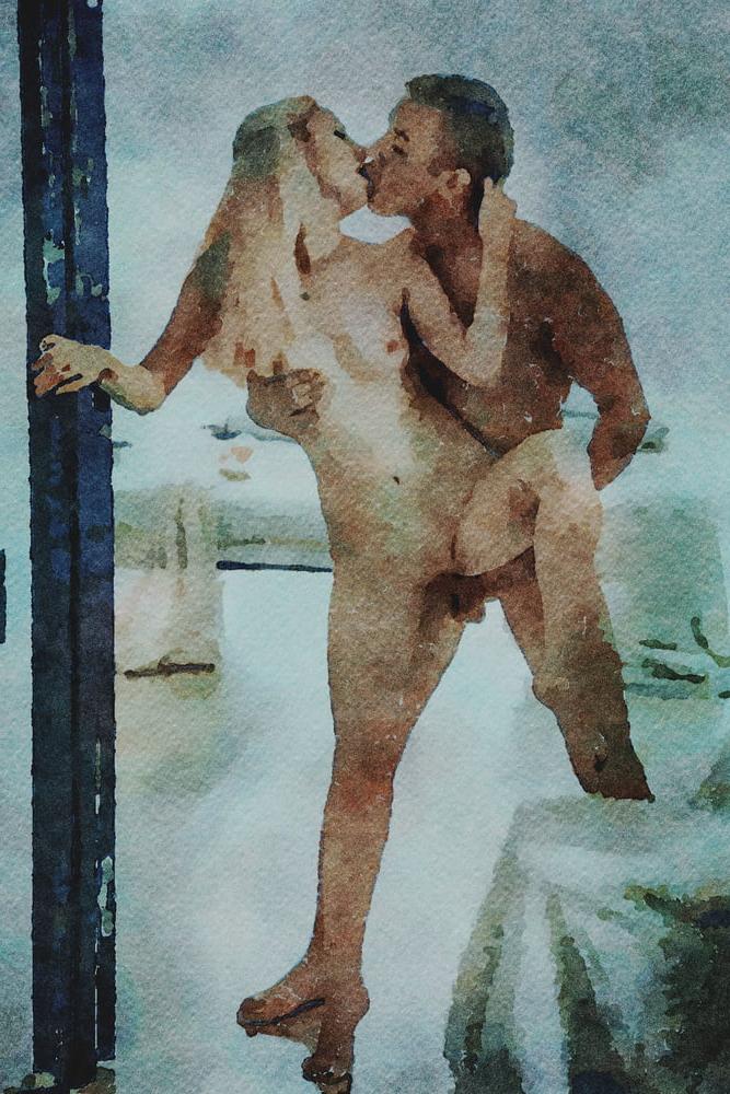 25P Erotic Digital Watercolor 49