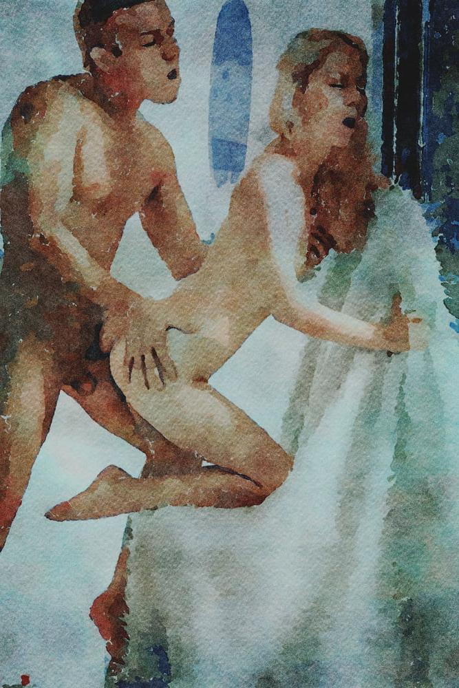 25P Erotic Digital Watercolor 49