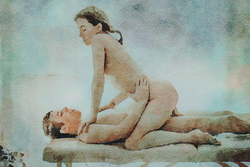 25P Erotic Digital Watercolor 49