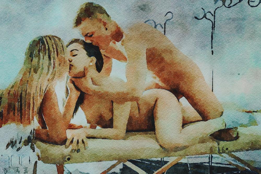 25P Erotic Digital Watercolor 49
