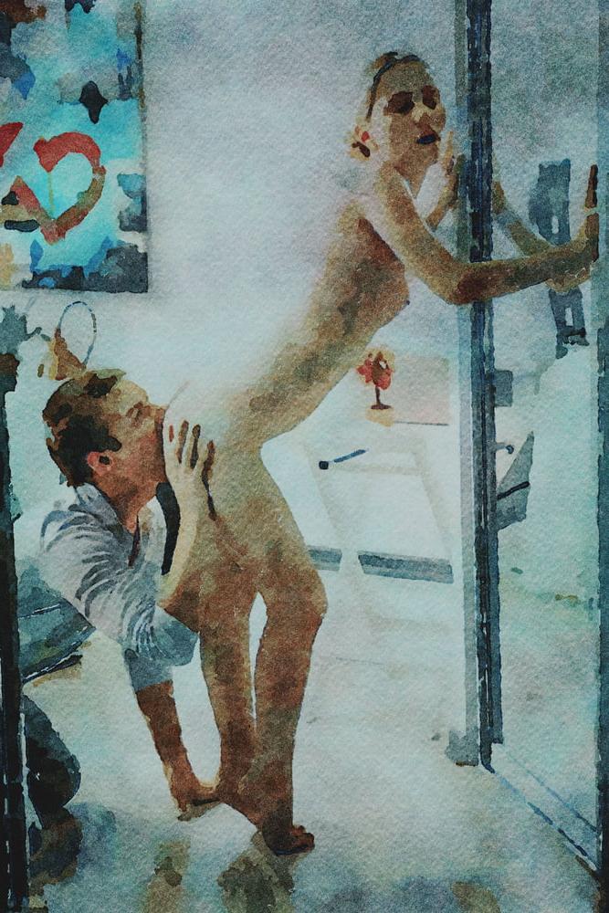 25P Erotic Digital Watercolor 49