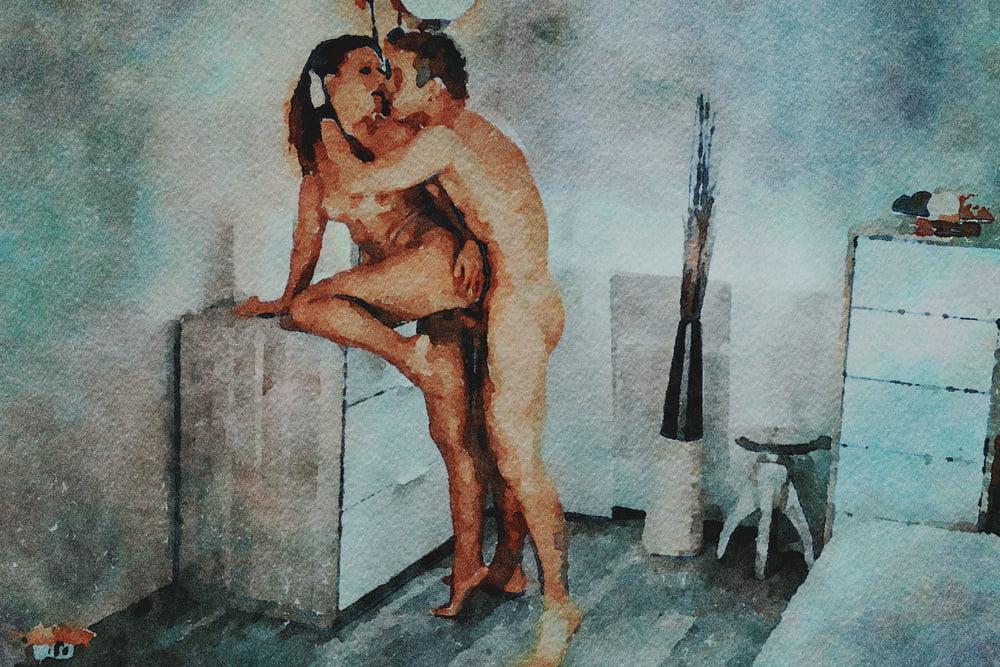 25P Erotic Digital Watercolor 48