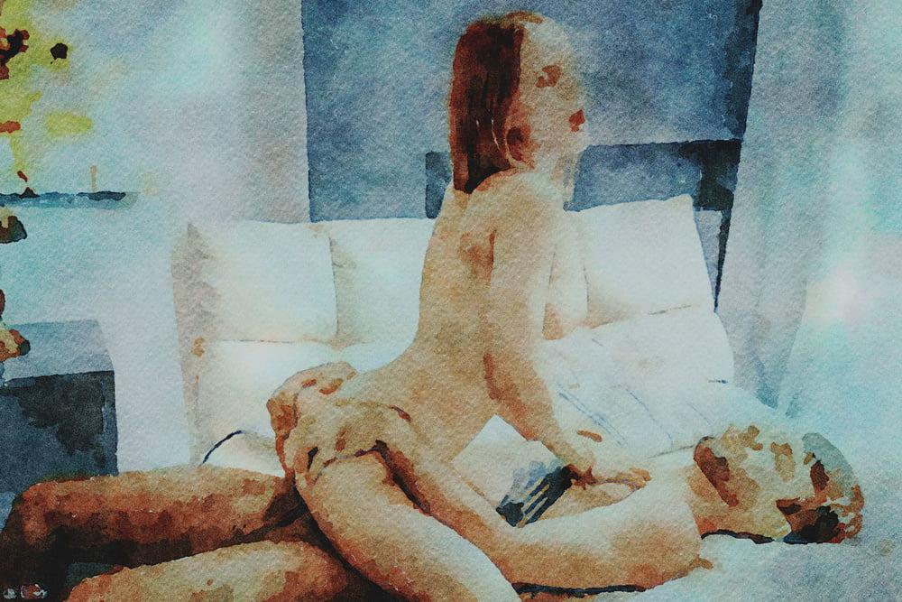 25P Erotic Digital Watercolor 48
