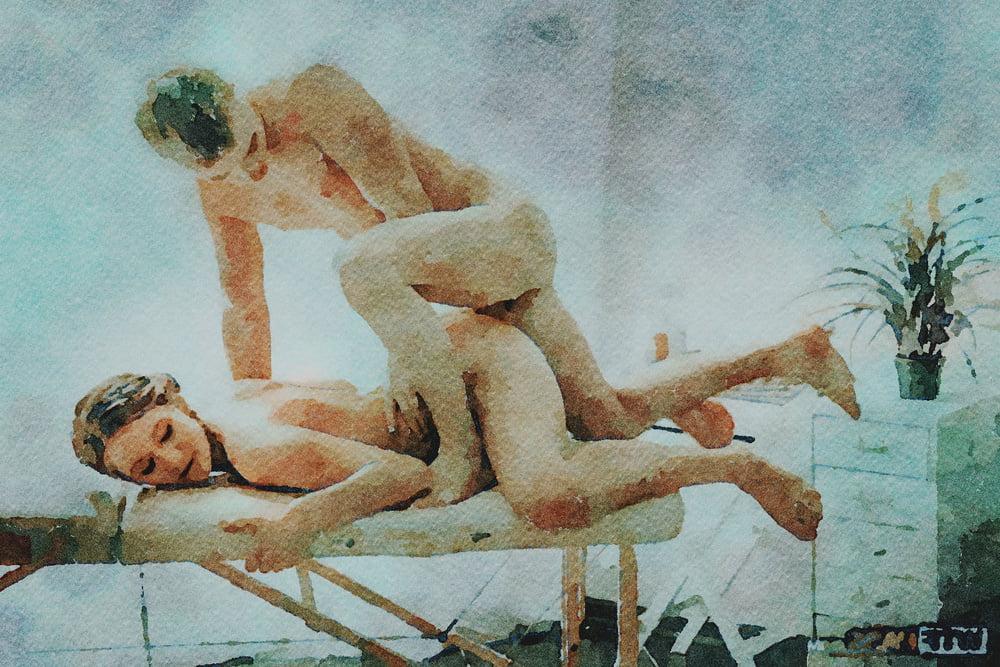 25P Erotic Digital Watercolor 48