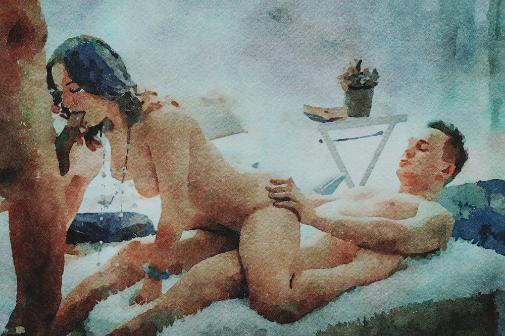 25P Erotic Digital Watercolor 48