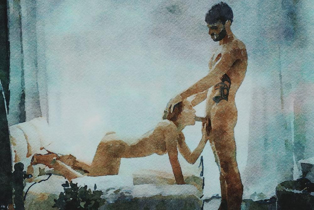 25P Erotic Digital Watercolor 48
