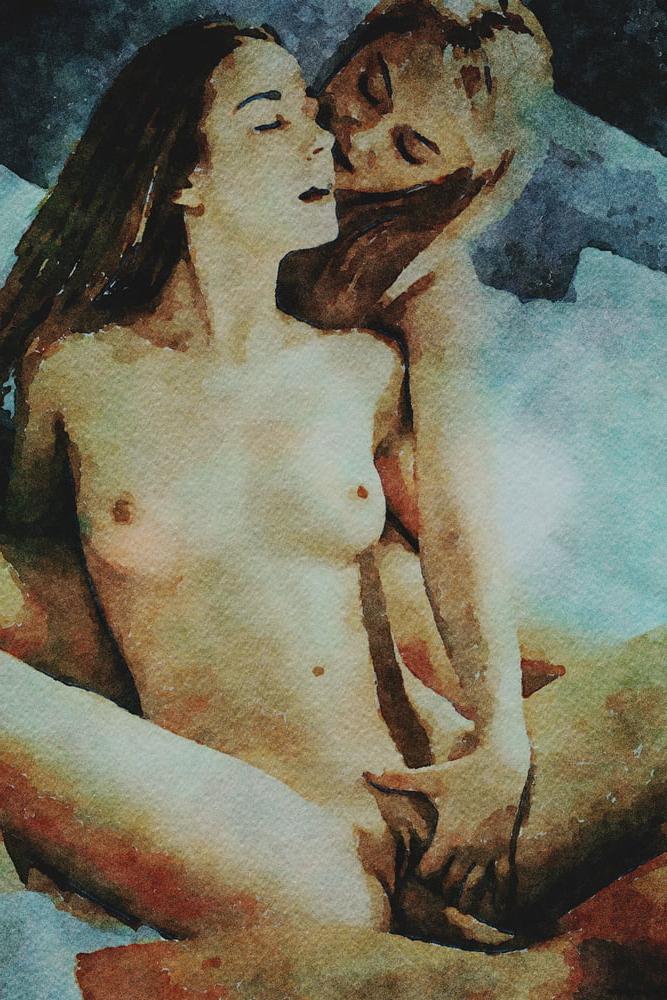 25P Erotic Digital Watercolor 44