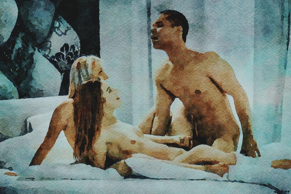 25P Erotic Digital Watercolor 44