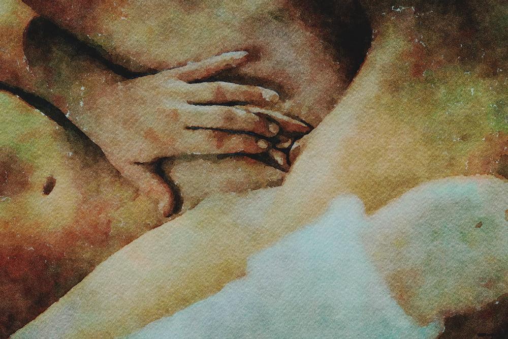 25P Erotic Digital Watercolor 44