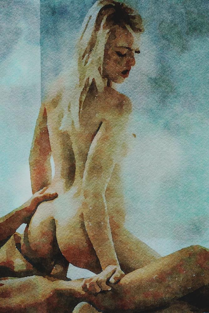25P Erotic Digital Watercolor 44