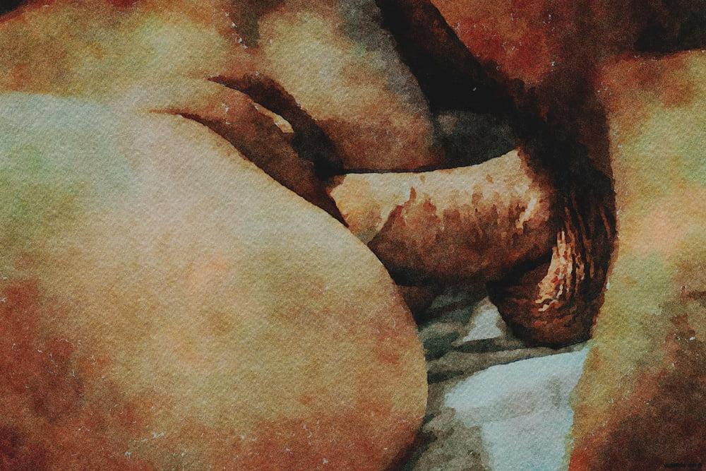 25P Erotic Digital Watercolor 44