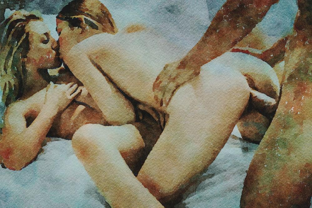 25P Erotic Digital Watercolor 44