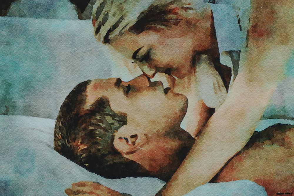 25P Erotic Digital Watercolor 44