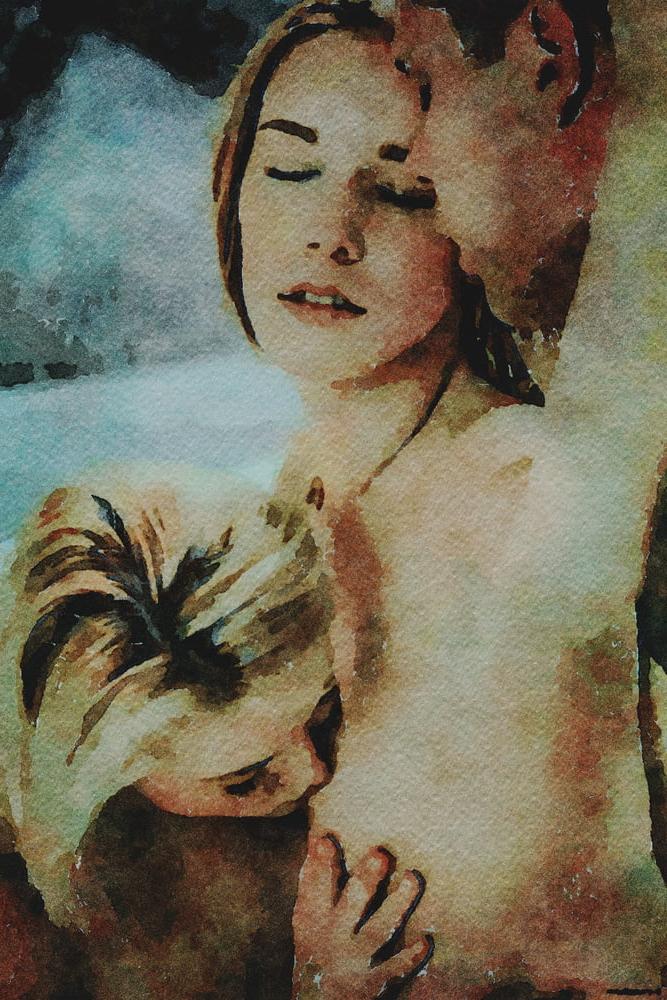 25P Erotic Digital Watercolor 44
