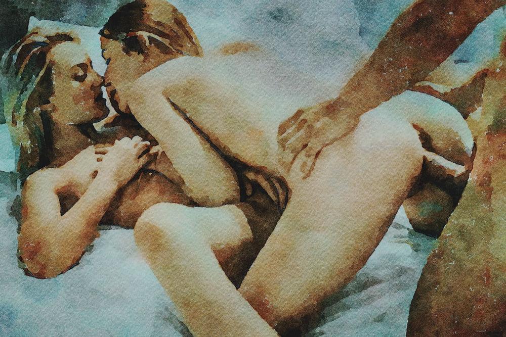 25P Erotic Digital Watercolor 44