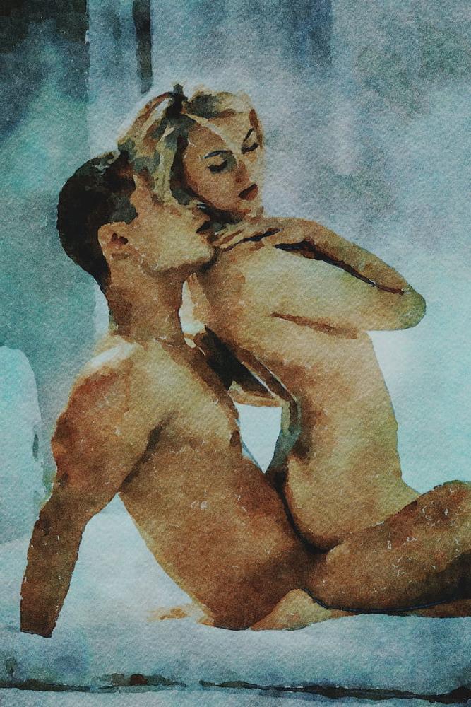 25P Erotic Digital Watercolor 44