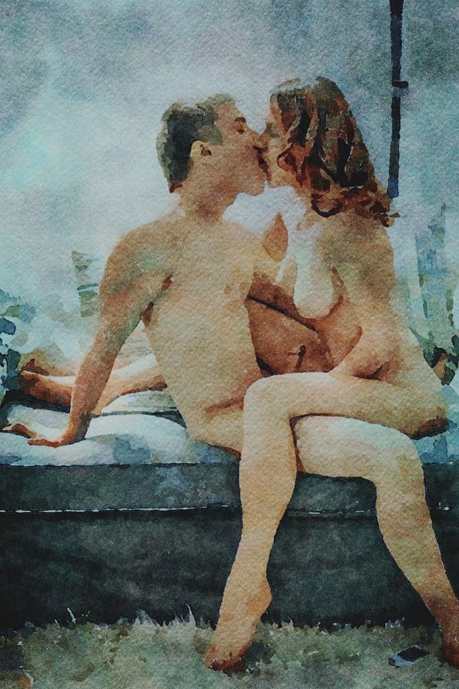 25P Erotic Digital Watercolor 54