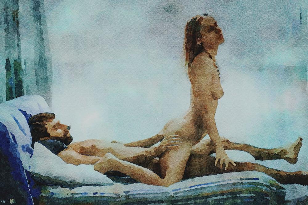 25P Erotic Digital Watercolor 54