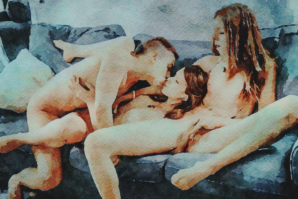 25P Erotic Digital Watercolor 54