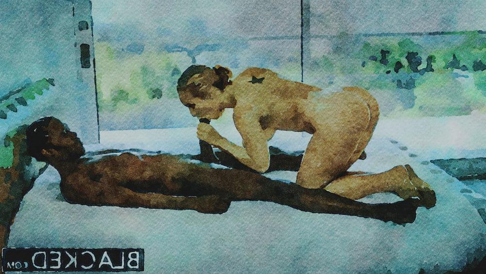 25P Erotic Digital Watercolor 42