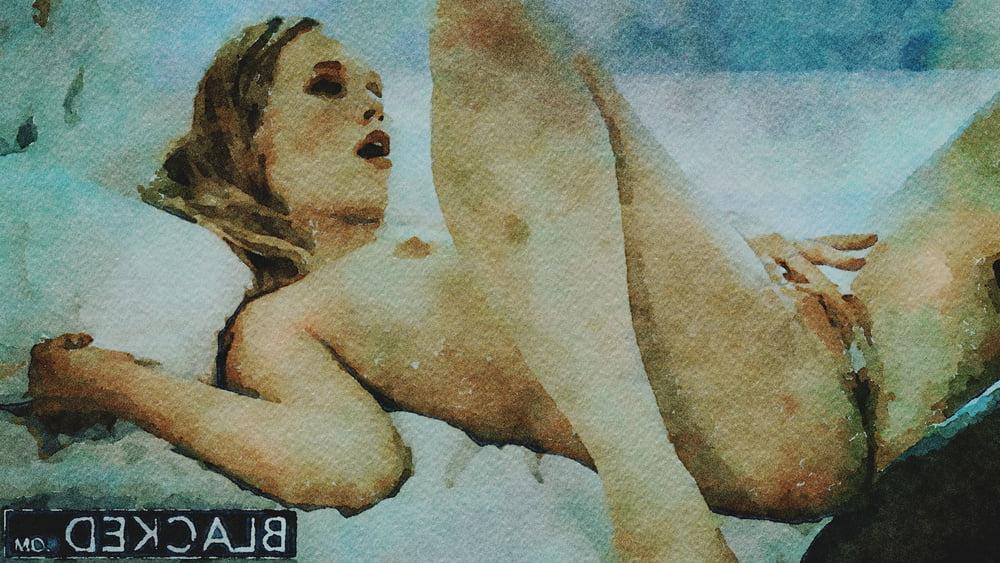 25P Erotic Digital Watercolor 42