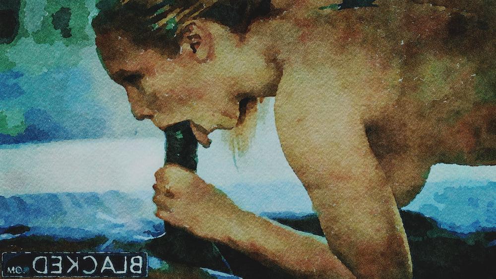 25P Erotic Digital Watercolor 42