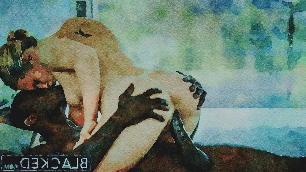 25P Erotic Digital Watercolor 42
