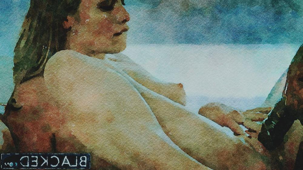 25P Erotic Digital Watercolor 42