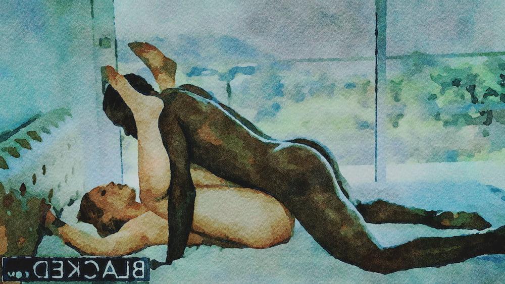 25P Erotic Digital Watercolor 42